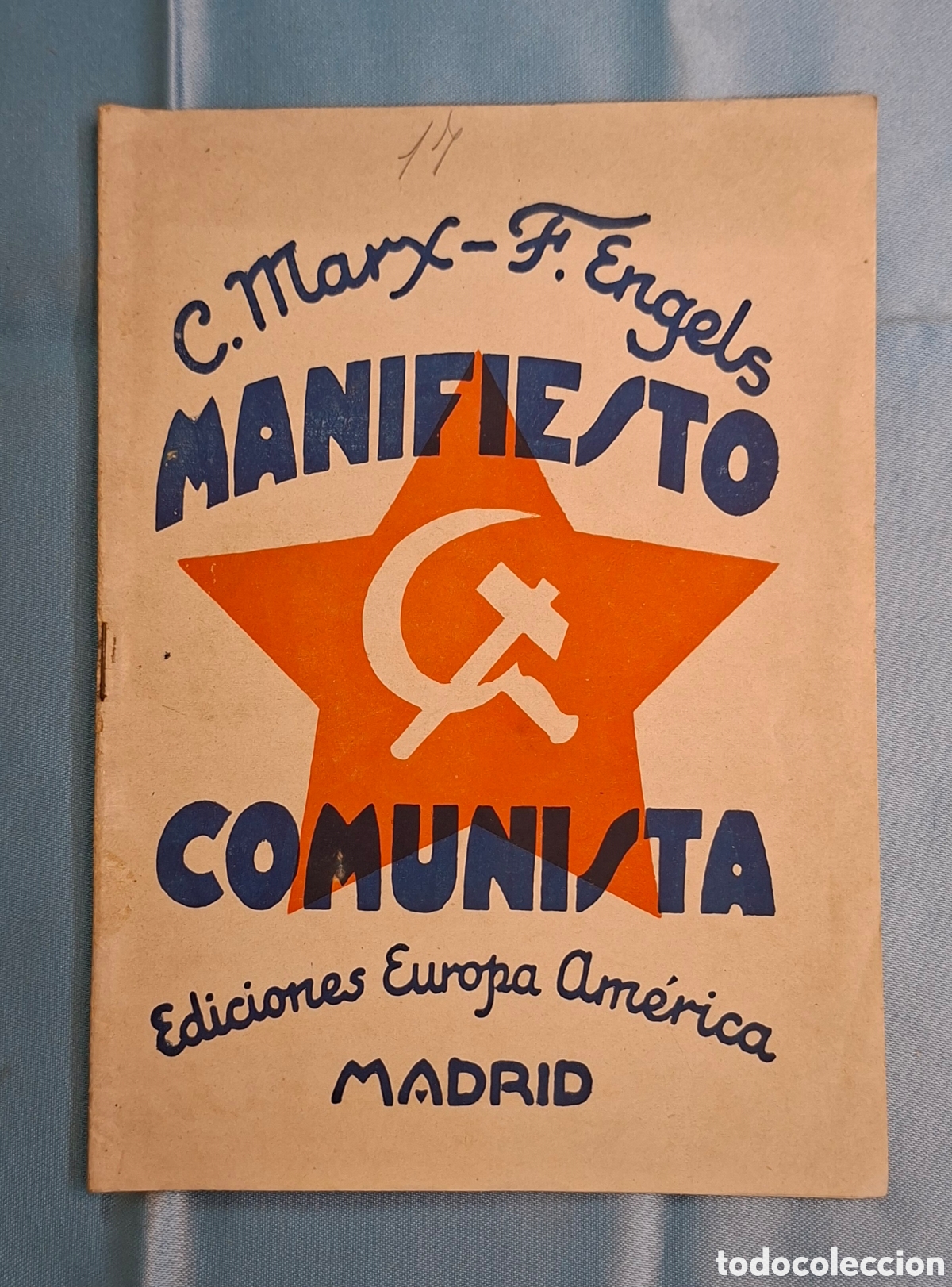 Libros de segunda mano: Manifiesto Comunista Marx Engels