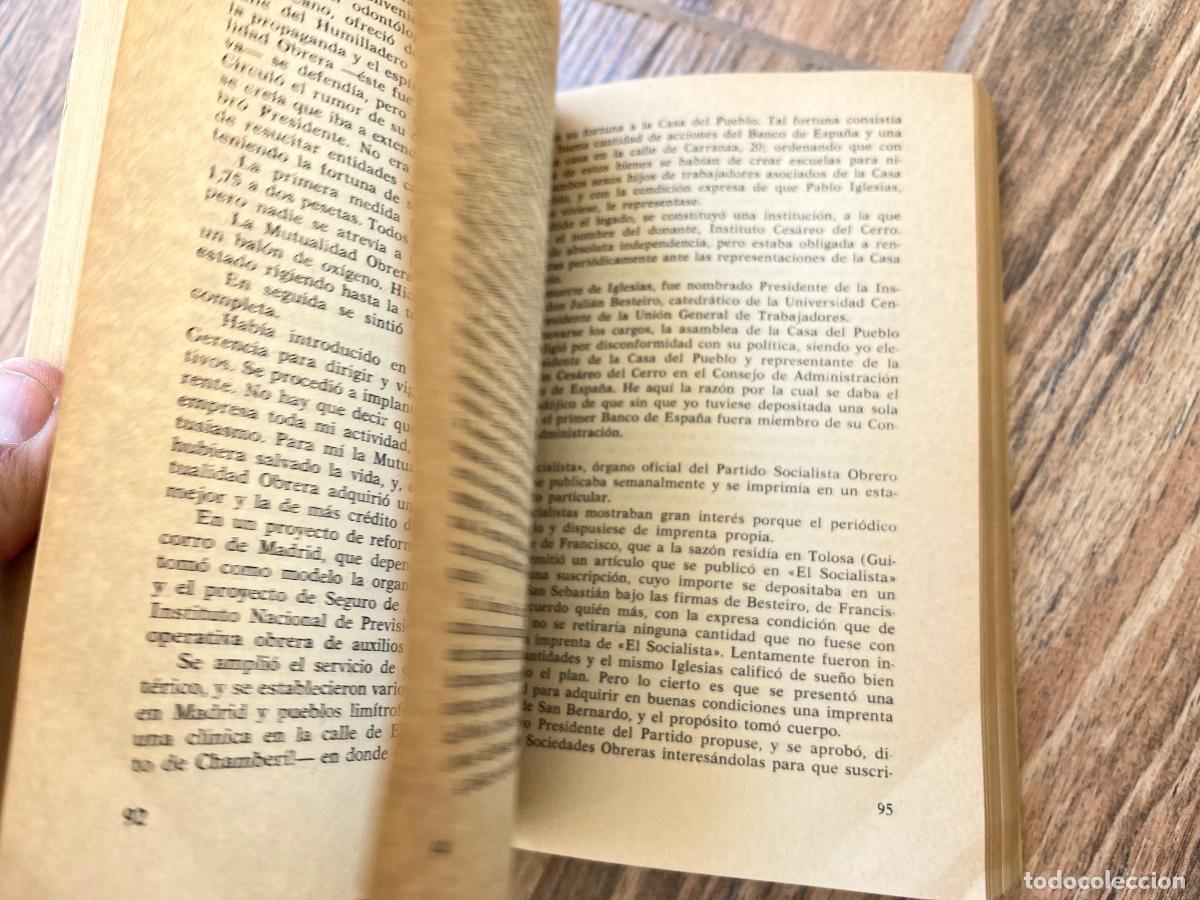Libros de segunda mano: Mis recuerdos - Largo Caballero - Foto 7
