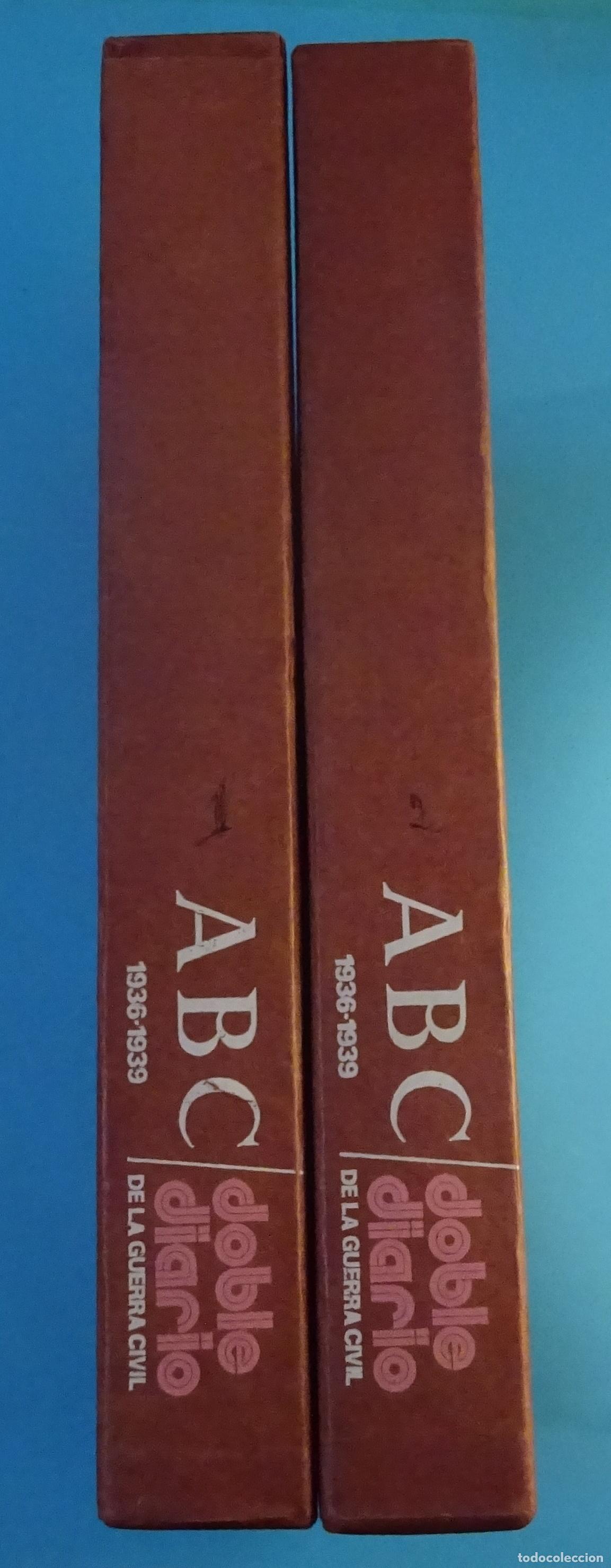 Libros de segunda mano: 20 PRIMEROS FASC&Iacute;CULOS EN SUS RESPECTIVAS CARPETAS. DOBLE DIARIO DE LA GUERRA. ABC 1936 - 1939