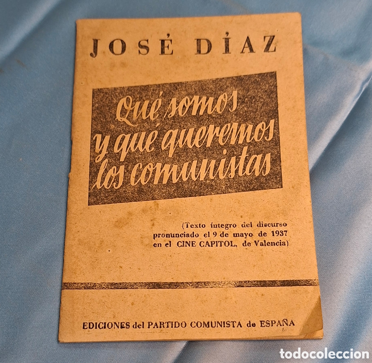 Libros de segunda mano: Libro Qu&eacute; somos y qu&eacute; queremos los comunistas