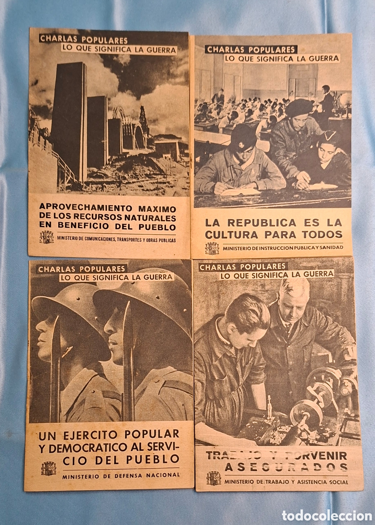 Libros de segunda mano: Charlas Populares - Guerra y Cultura