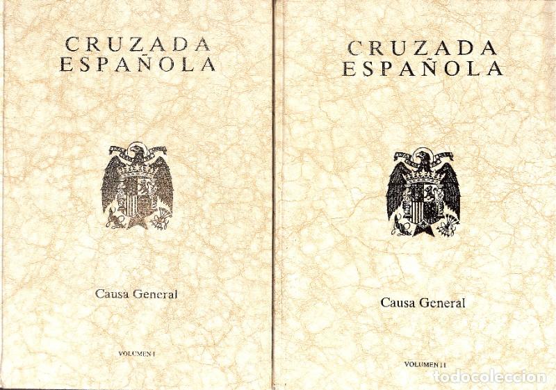 Libri di seconda mano: CRUZADA ESPA&Ntilde;OLA. 2 Vols - Ministerio de Justicia - 1987 - Causa General. La Dominaci&oacute;n Roja