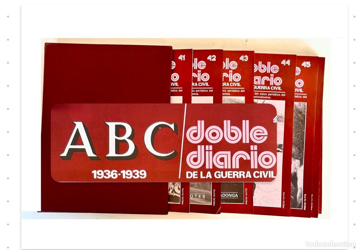 Libros de segunda mano: ABC DOBLE DIARIO GUERRA CIVIL ESPA&Ntilde;OLA D&Iacute;A A D&Iacute;A-DE 1 A 10-1936/1939-10 REVISTA PRENSA ESPA&Ntilde;OLA 1979