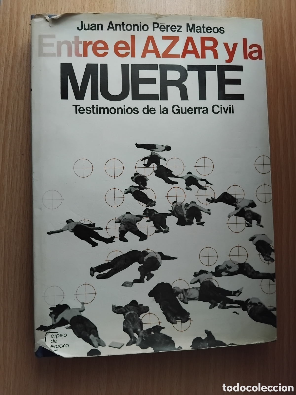 Libros de segunda mano: Entre el azar y la muerte;Juan Antonio P&eacute;rez;Planeta;1975