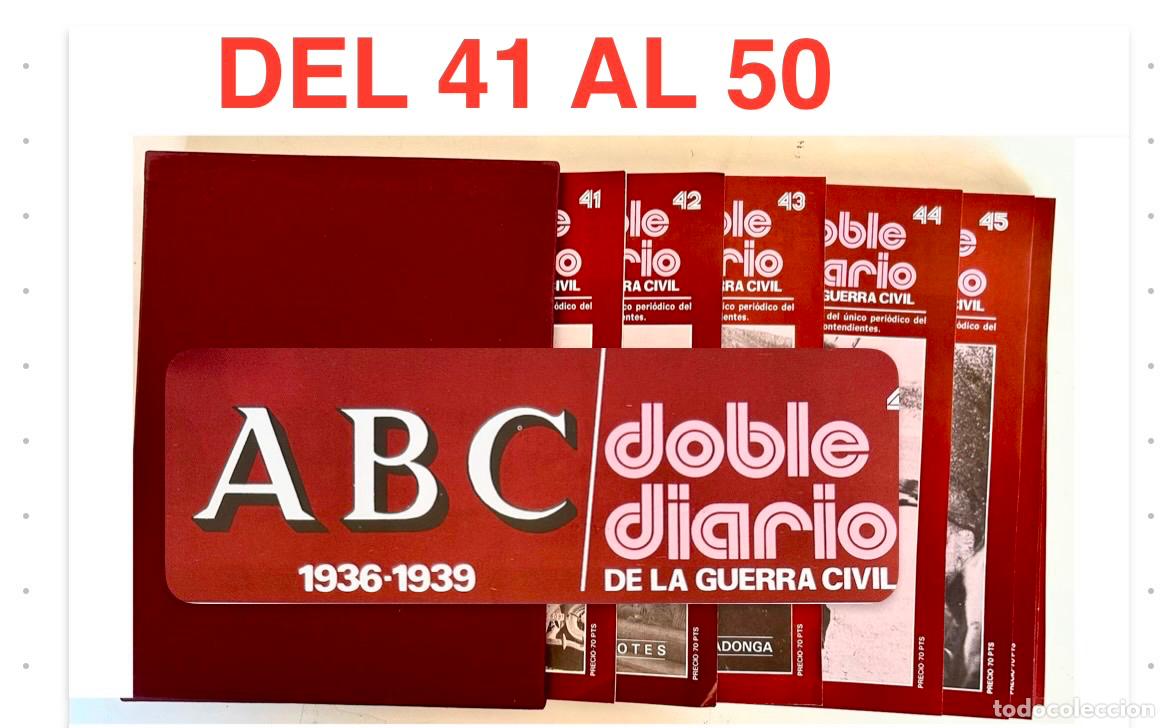 Libros de segunda mano: ABC DOBLE DIARIO GUERRA CIVIL ESPA&Ntilde;OLA D&Iacute;A A D&Iacute;A-DE 41 A 50-1936/1939-10 REVISTA PRENSA ESPA&Ntilde;OLA 97