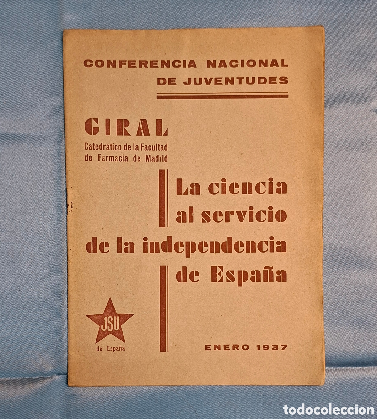 Libros de segunda mano: Conferencia Nacional de Juventudes 1937