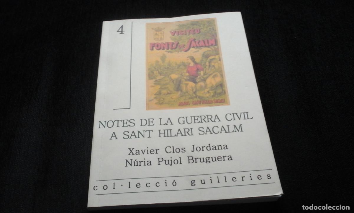 Livros em segunda m&atilde;o: Notes de la guerra civil a Sant Hilari Sacalm