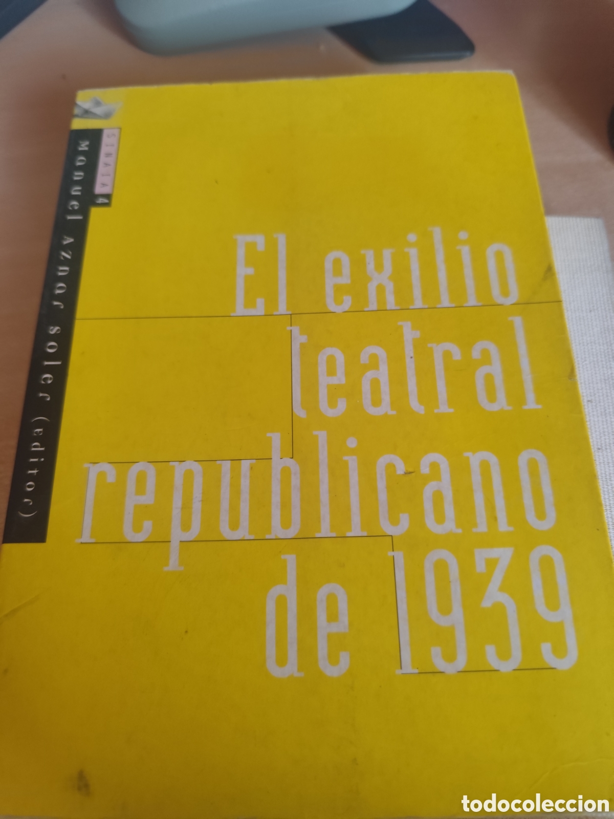 Libri di seconda mano: EL EXILIO TEATRAL REPUBLICANO DE 1939 RF89