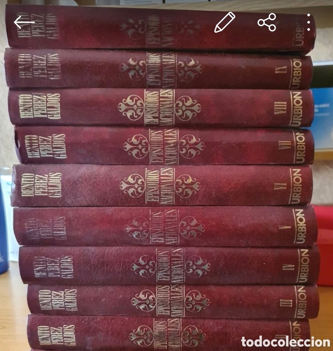 Libros de segunda mano: Colecci&oacute;n Episodios Nacionales