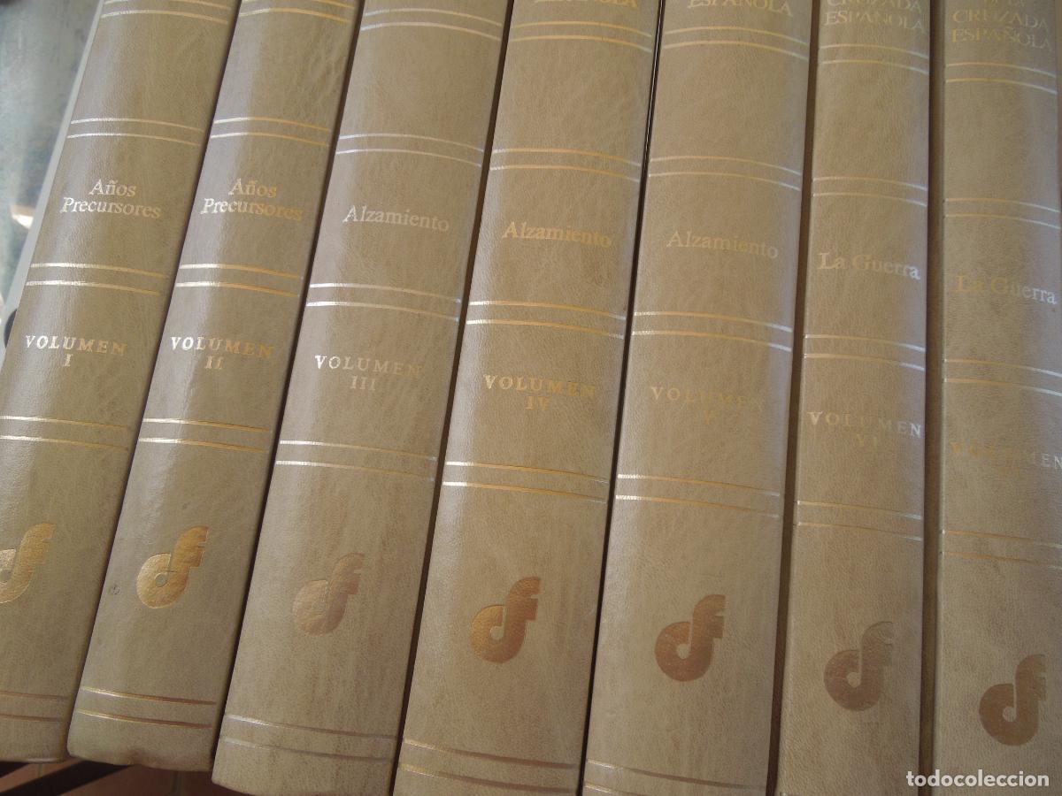 Libros de segunda mano: HISTORIA DE LA CRUZADA ESPA&Ntilde;OLA - 7 VOLUMENES -1984- DATA FILM