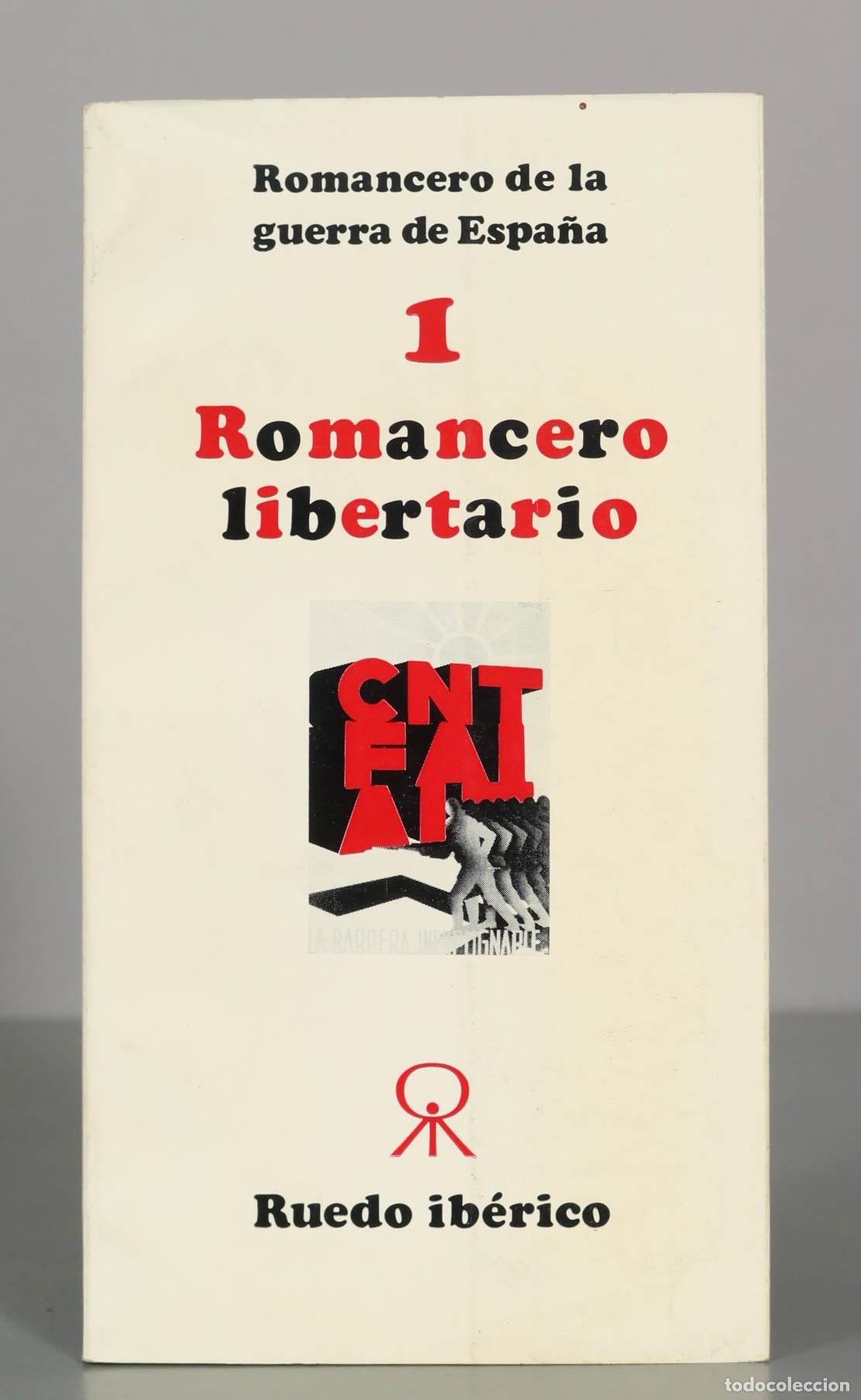 Libros de segunda mano: Romancero de la guerra de Espa&ntilde;a, 1: Romancero libertario - Serge Sala&uuml;n