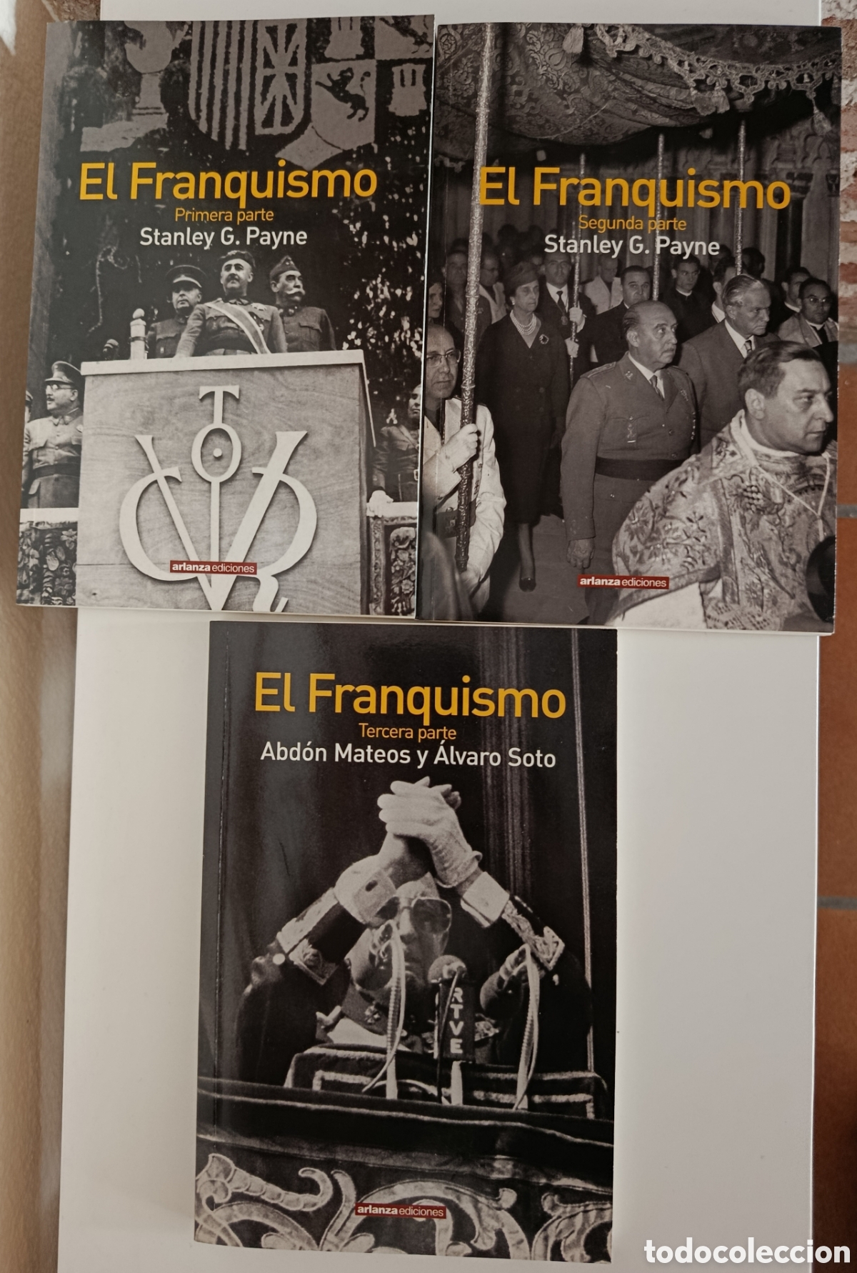 Libros de segunda mano: EL FRANQUISMO (3 VOL&Uacute;MENES) - STANLEY G. PAYNE