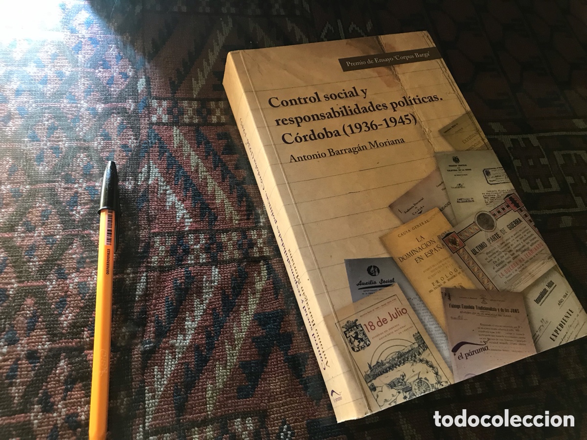 Libros de segunda mano: Control social y responsabilidades pol&iacute;ticas. C&oacute;rdoba (1936-1945)