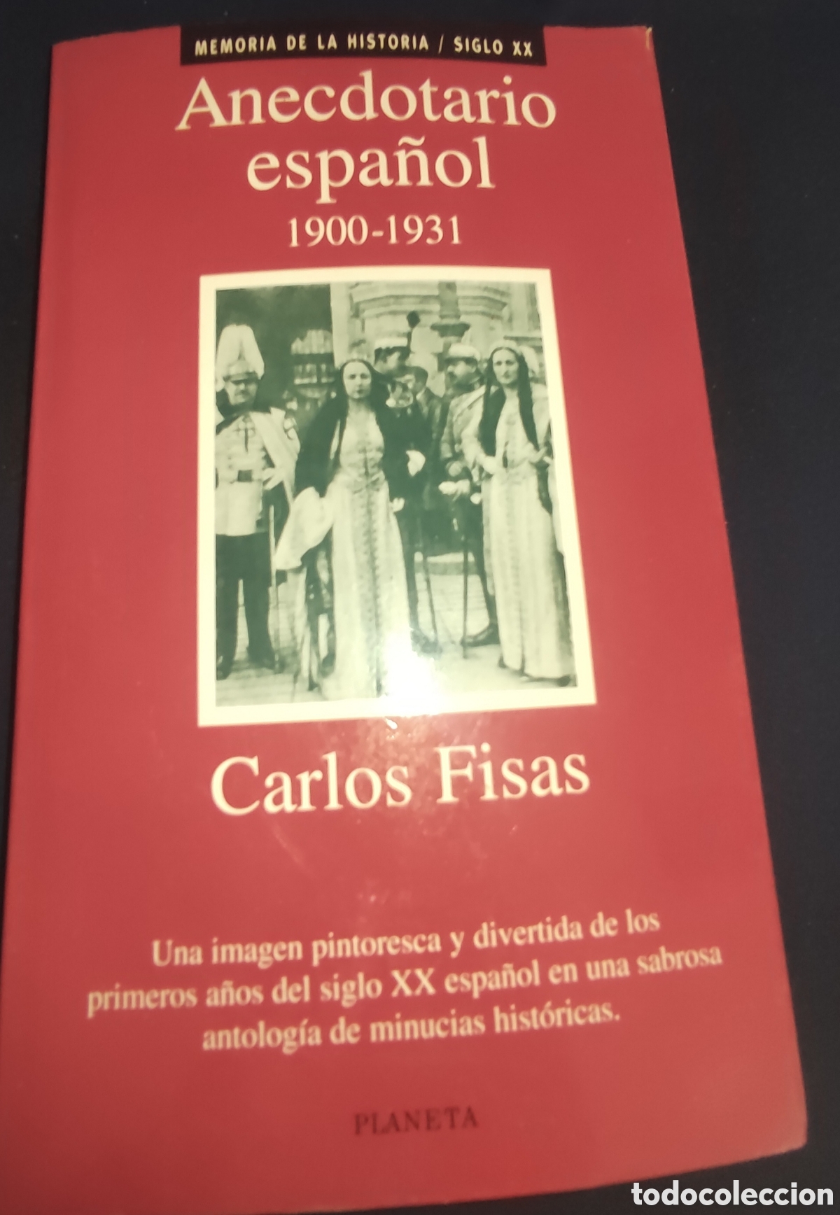 Libros de segunda mano: Anecdotario espa&ntilde;ol , Carlos Fisas