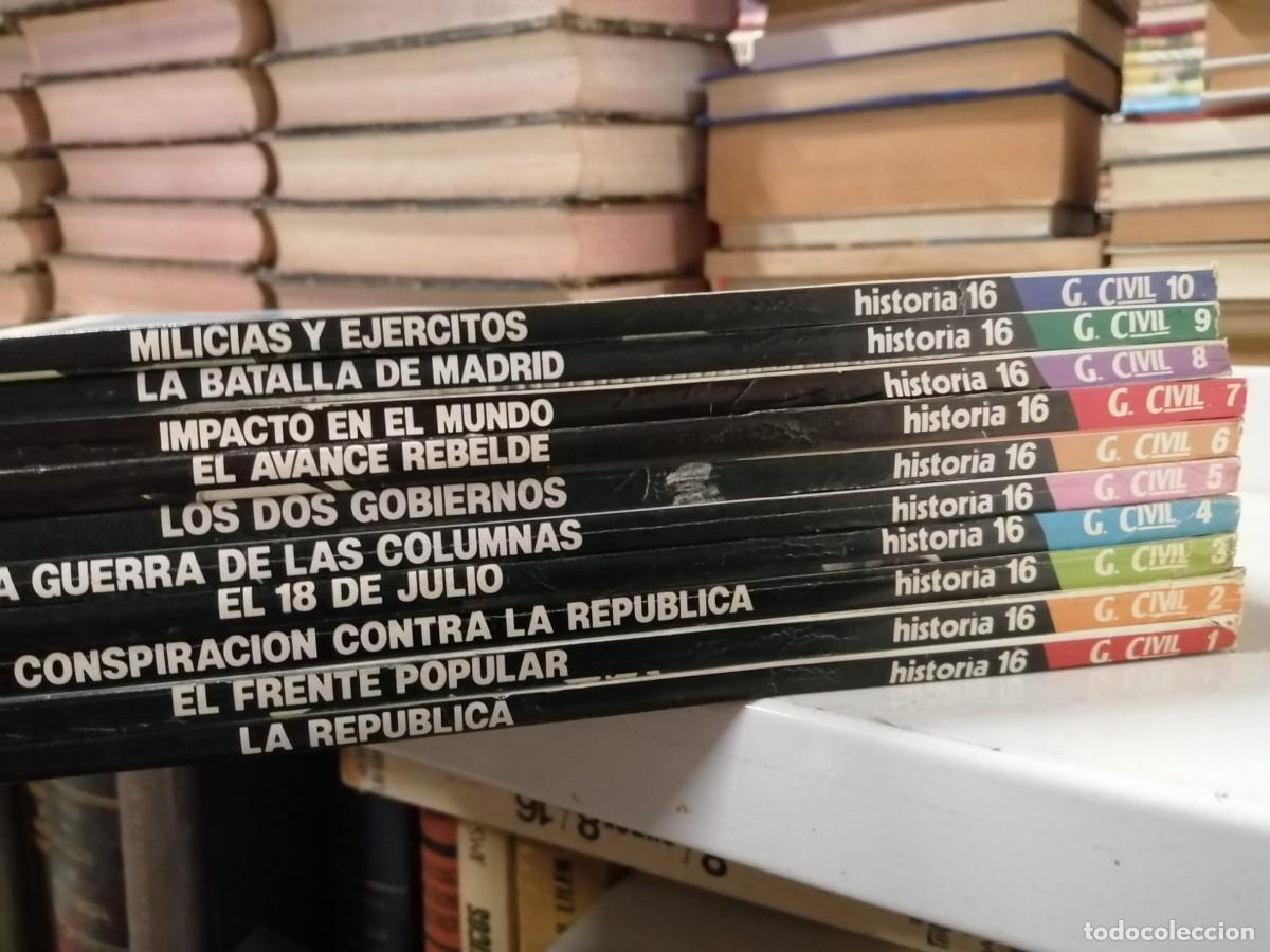 Libros de segunda mano: HISTORIA 16. LA GUERRA CIVIL (24 NUMEROS)