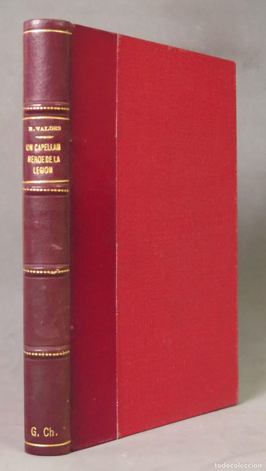 Libros de segunda mano: Un Capell&aacute;n, h&eacute;roe de la Legi&oacute;n - P. Fernando Huidobro, S.I. - P. Rafael Vald&eacute;s, S.I. 1938