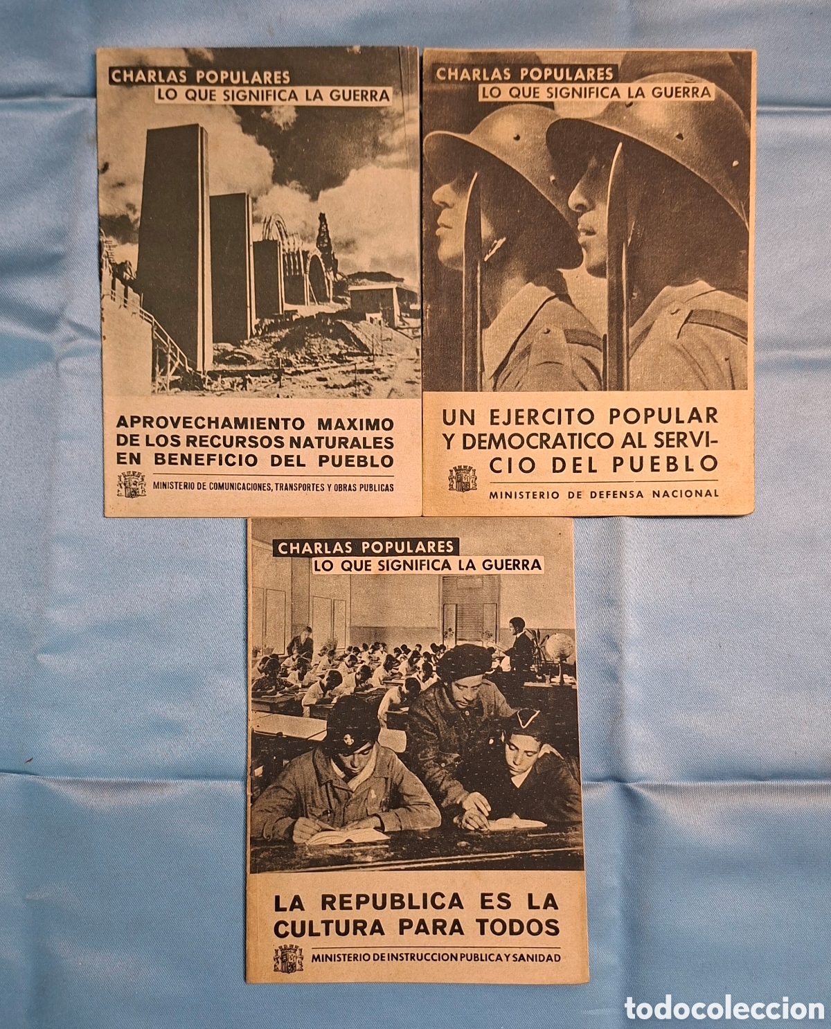 Libros de segunda mano: Colecci&oacute;n Charlas Populares Guerra