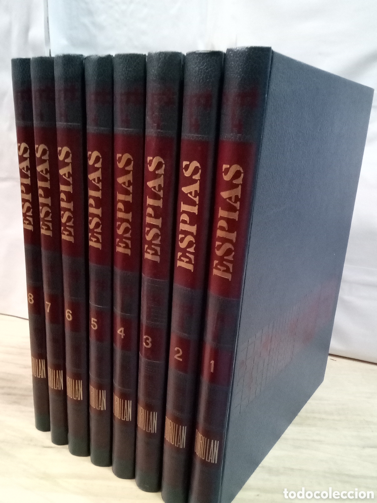 Libros de segunda mano: Esp&iacute;as historia de la guerra secreta Vol. 1-8