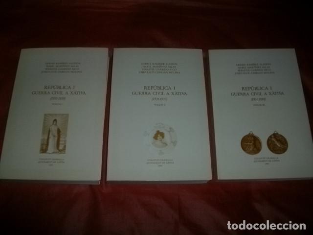 Libros de segunda mano: REP&Uacute;BLICA I GUERRA CIVIL A X&Agrave;TIVA (1931-1939)