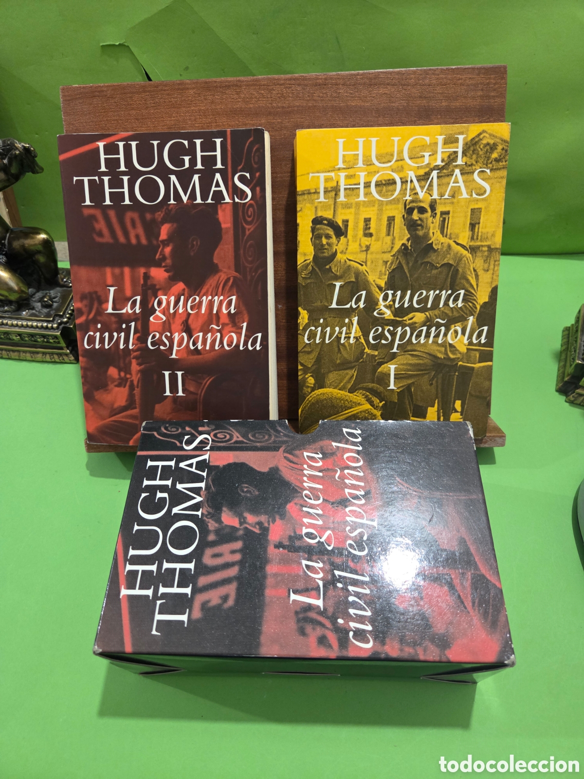 Libros de segunda mano: HUGH THOMAS...&rdquo;&rdquo;LA GUERRA CIVIL ESPA&Ntilde;OLA&rdquo;&rdquo;... 2 TOMOS...CON SU ESTUCHE...MONDADORI...2001...