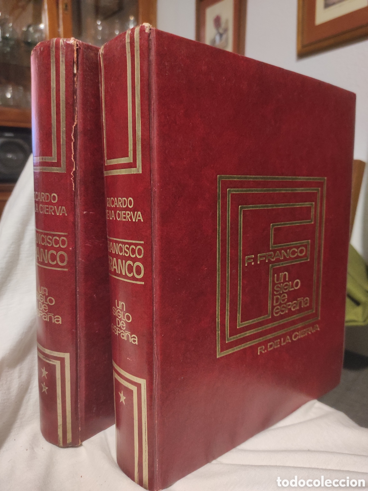 Libros de segunda mano: Francisco Franco, un siglo de Espa&ntilde;a tomos I y II - Ricardo de la Cierva (PEDIDO MINIMO 10&euro;)