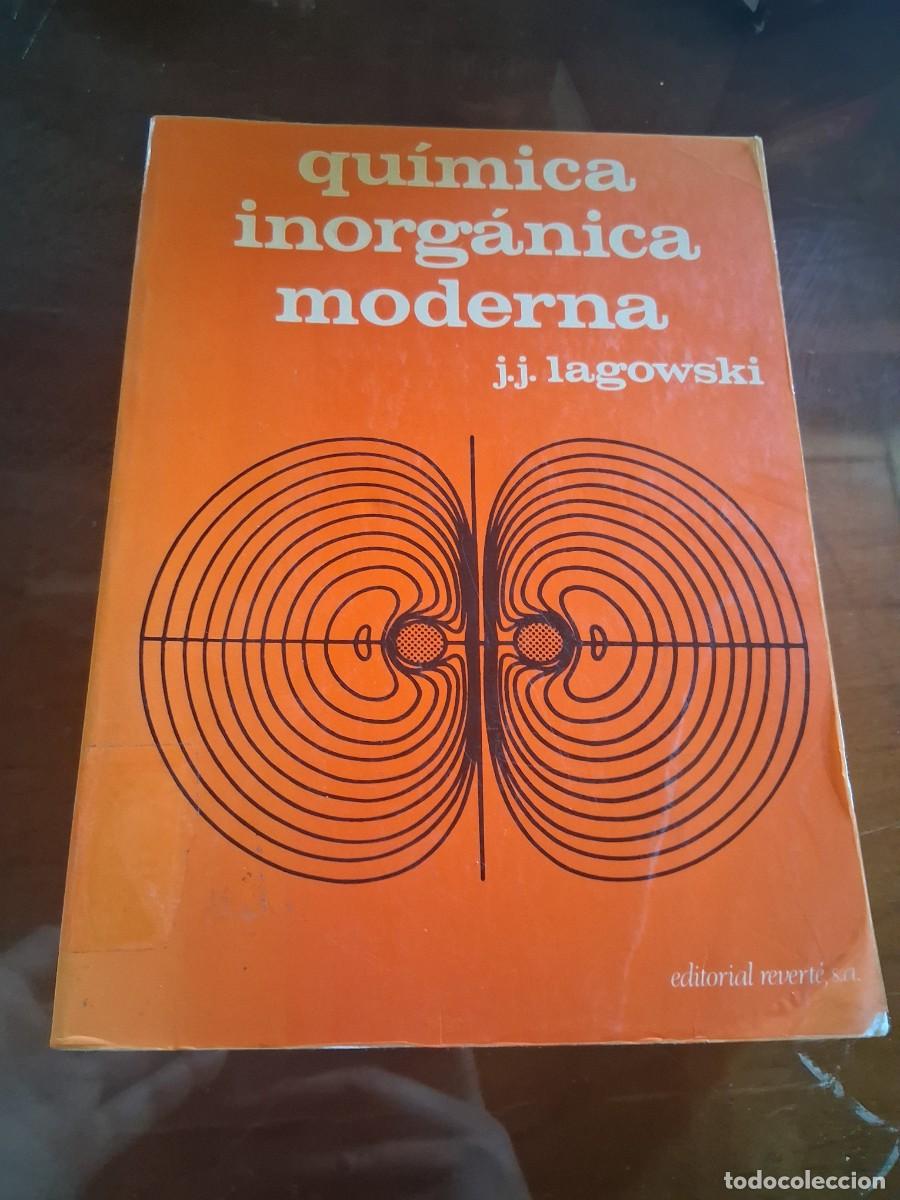 Libros de segunda mano: Libro qu&iacute;mica inorg&aacute;nica moderna editorial Reverte