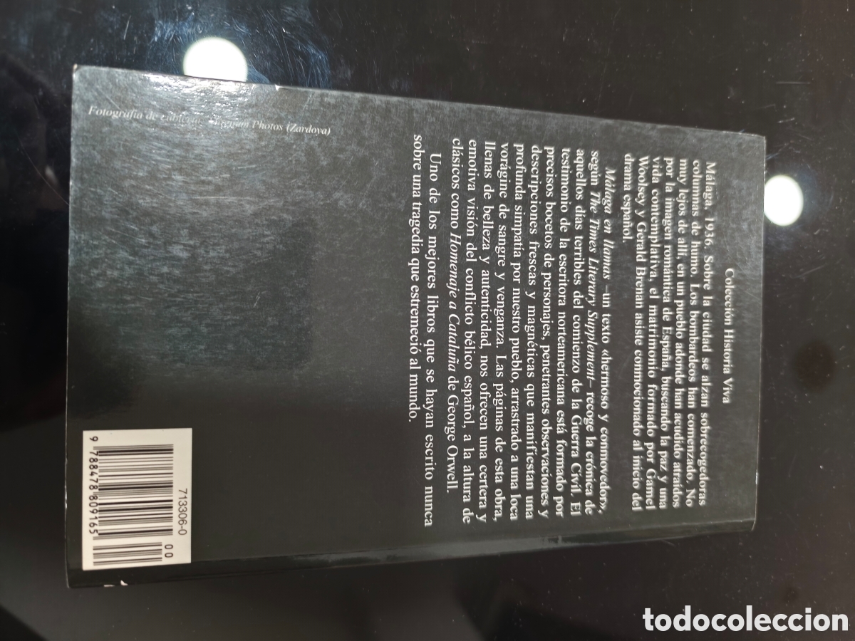 Libros de segunda mano: M&aacute;laga en llamas. Gamel Woolsey - Foto 2