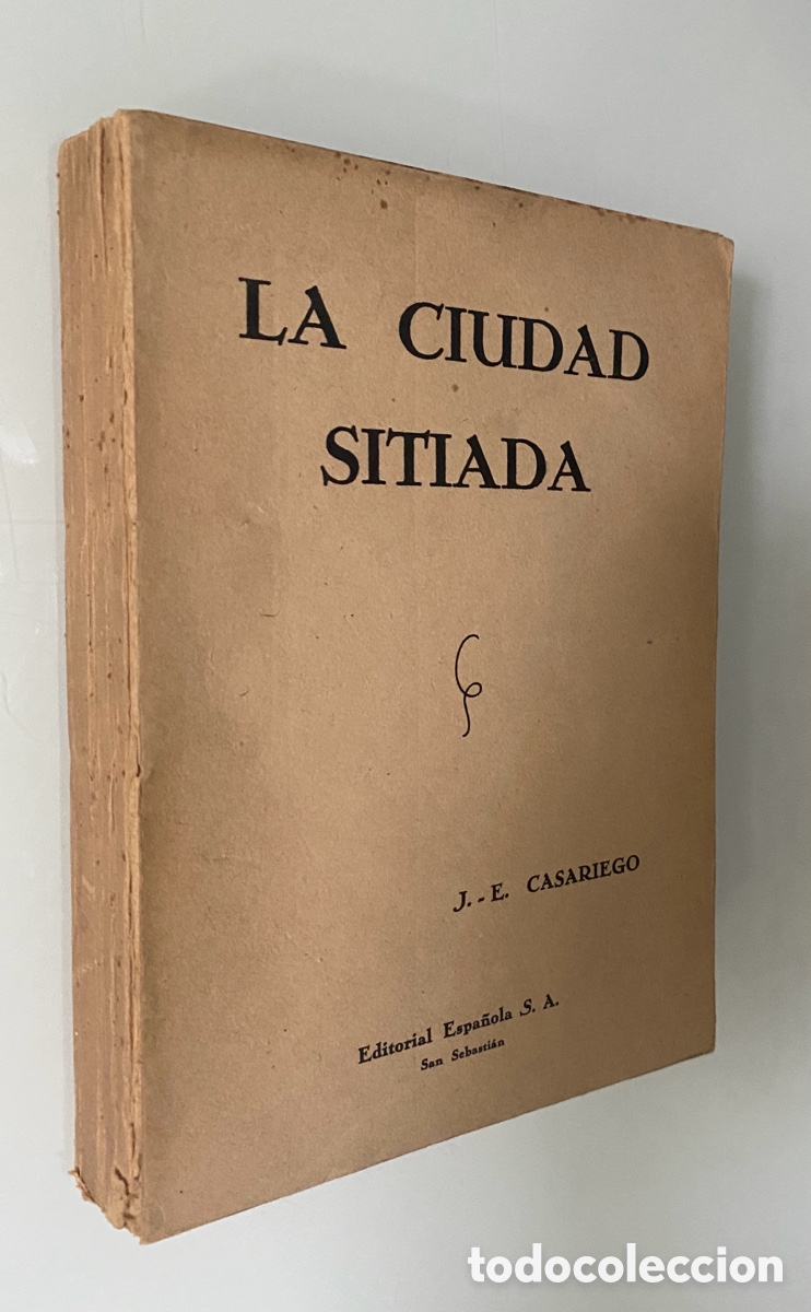 Second hand books: La ciudad sitiada: Novela hist&oacute;rica del Madrid prerrevolucionario y del asedio de Oviedo - CASARIEGO