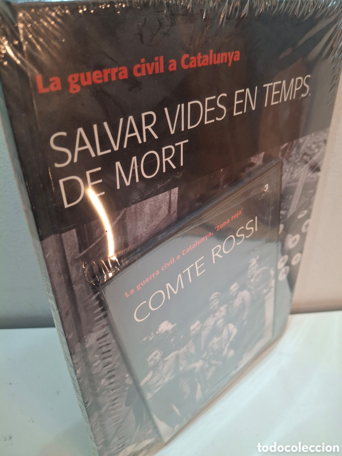 Libros de segunda mano: LA GUERRA CIVIL A CATALUNYA, N&ordm; 8, SALVAR VIDES EN TEMPS DE MORT, NUEVO CON CD COMPTE ROSSI, 2008