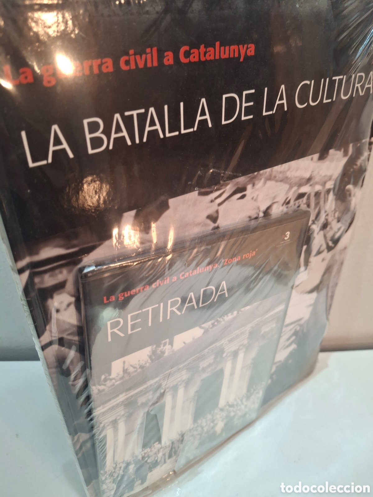 Libros de segunda mano: LA GUERRA CIVIL A CATALUNYA, N&ordm; 6, LA BATALLA DE LA CULTURA, NUEVO CON CD RETIRADA, 2008