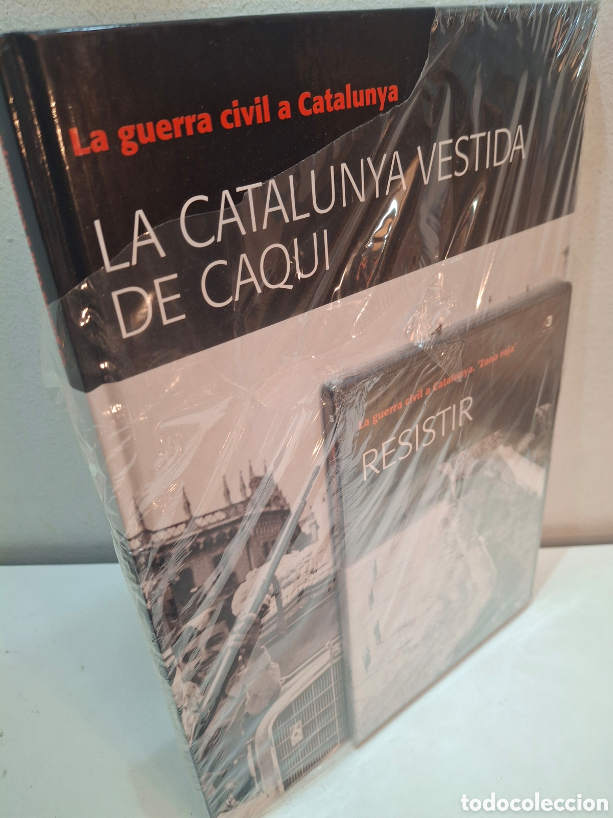 Libros de segunda mano: LA GUERRA CIVIL A CATALUNYA, N&ordm; 5, LA CATALUNYA VESTIDA DE CAQUI, NUEVO CON CD RESISTIR, 2008