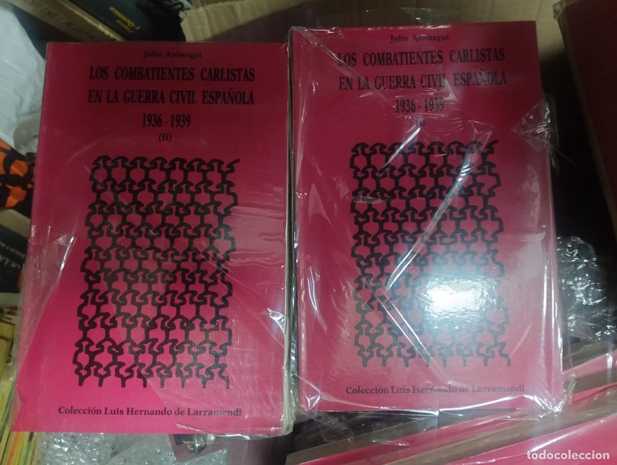 Libros de segunda mano: LOS COMBATIENTES CARLISTAS EN LA GUERRA CIVIL ESPA&Ntilde;OLA 1936-19399 - TOMO I Y II (