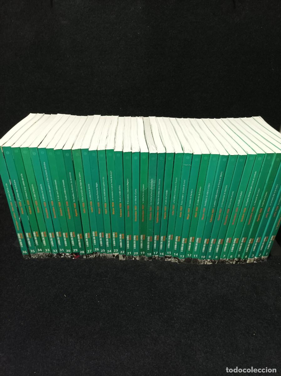 Libros de segunda mano: LA GUERRA CIVIL ESPA&Ntilde;OLA MES A MES - OBRA COMPLETA - 36 VOL&Uacute;MENES