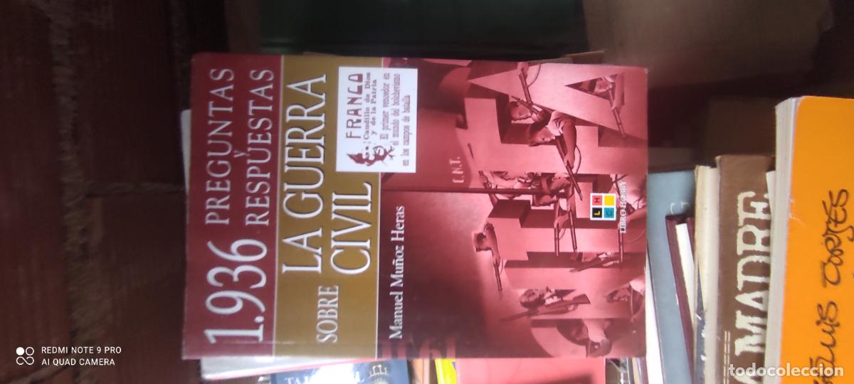 Libros de segunda mano: 1936 PREGUNTAS Y RESPUESTAS SOBRE LA GUERRA CIVIL - Mu&ntilde;oz Heras,Manuel