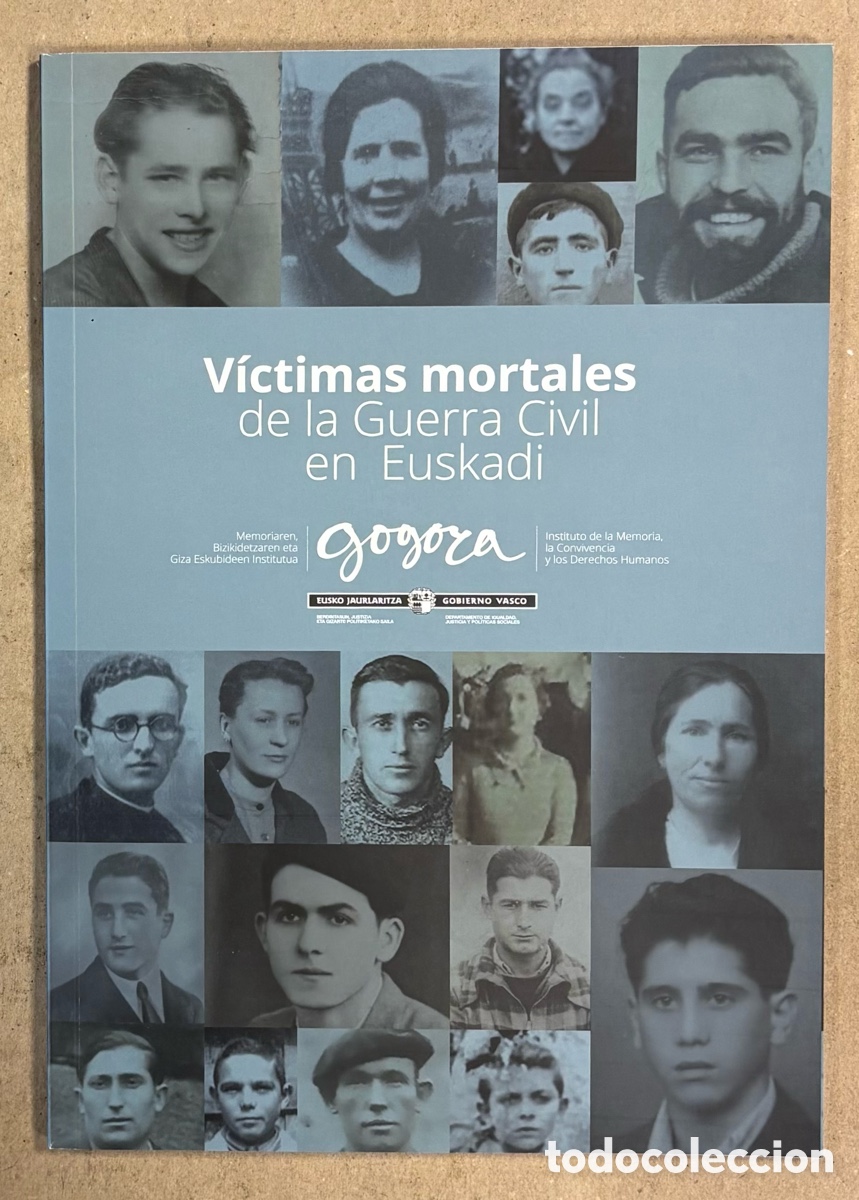 Livros em segunda m&atilde;o: V&Iacute;CTIMAS MORTALES DE LA GUERRA CIVIL EN EUSKADI - EUSKADIN GERRA ZIBILEAN HILDAKO BIKTIMAK.