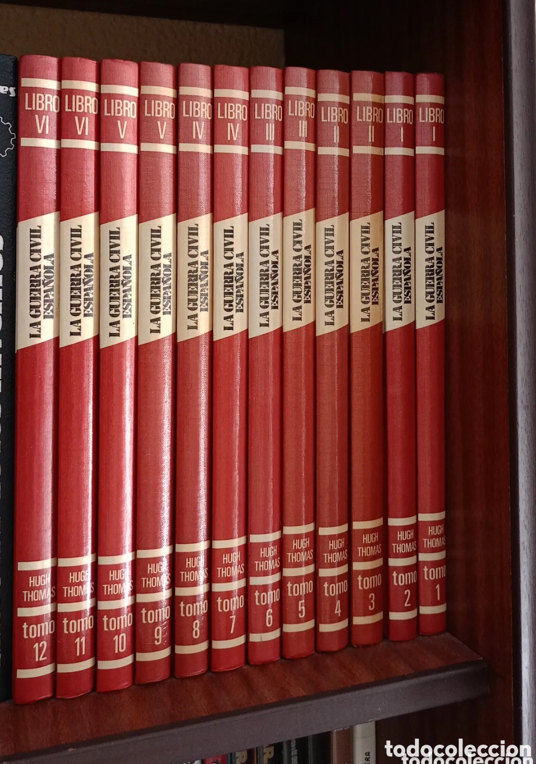 Libros de segunda mano: La guerra civil espa&ntilde;ola Hugh Thomas completa enciclopedia 12 tomos ediciones Urbion