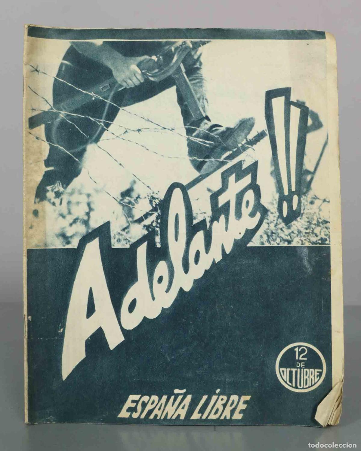 Libros de segunda mano: Revista Adelante!! - Espa&ntilde;a Libre - 12 de Octubre