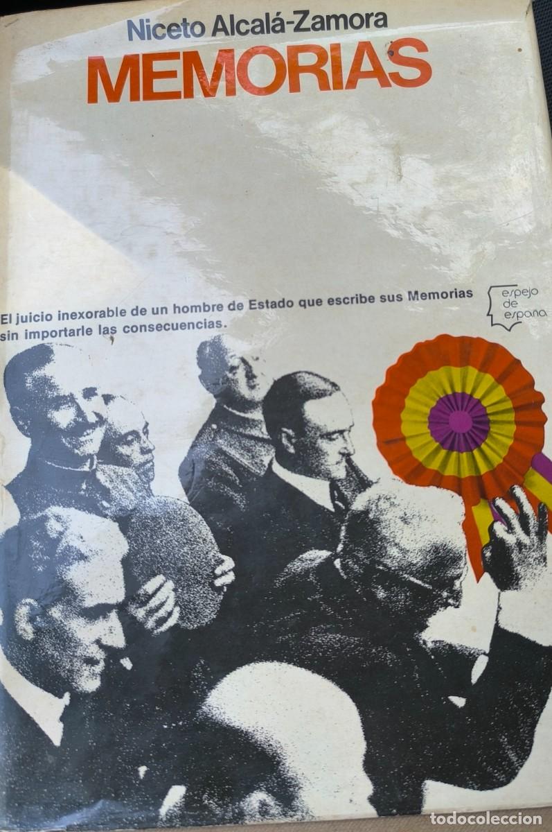 Libros de segunda mano: Memorias - Niceto Alcal&aacute;-Zamora