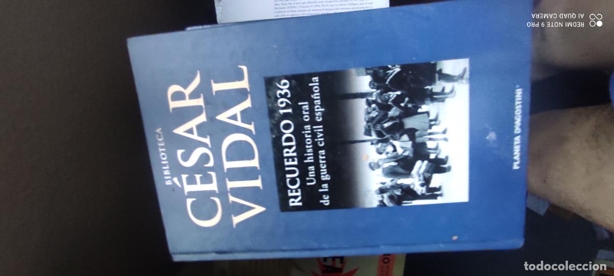 Libros de segunda mano: RECUERDO 1936 / CESAR VIDAL HISTORIA ORAL GUERRA CIVIL ESPA&Ntilde;OLA / PLANETA