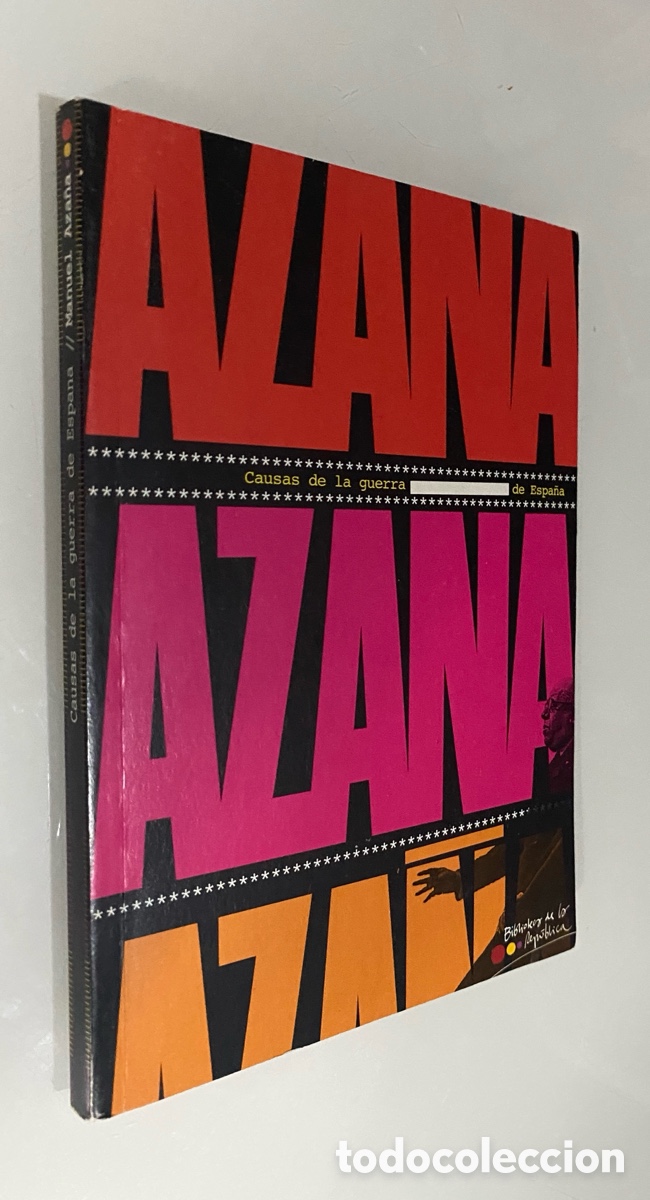 Libros de segunda mano: Causas de la guerra de Espa&ntilde;a - AZA&Ntilde;A, Manuel