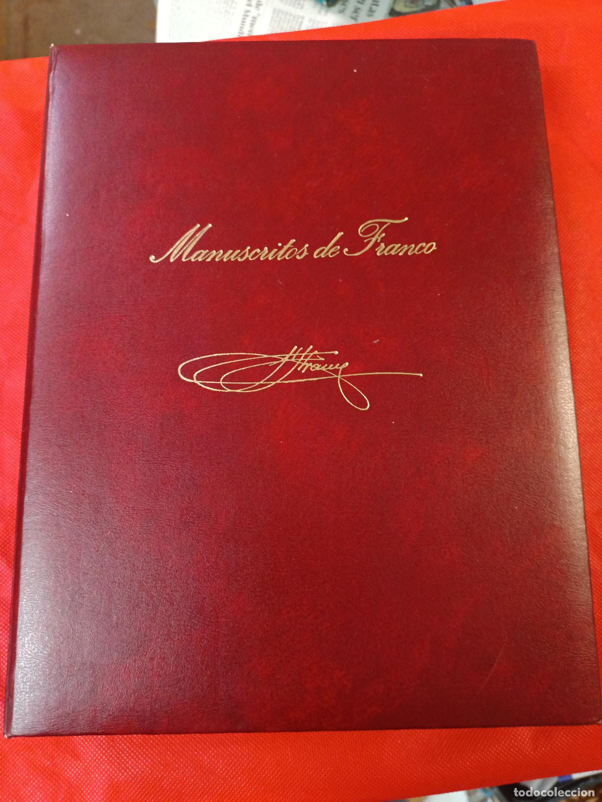 Libros de segunda mano: MANUSCRITOS DE FRANCO Fundaci&oacute;n Nacional Francisco Franco, Facisimiles. 1993. Lapiedra de Federico