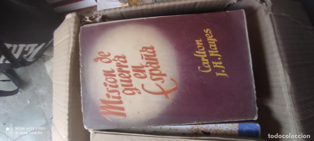 Libros de segunda mano: MISI&Oacute;N DE GUERRA EN ESPA&Ntilde;A- CARLTON J.H.HAYES-1946-EDICIONES Y PUBLICACIONES ESPA&Ntilde;OLAS