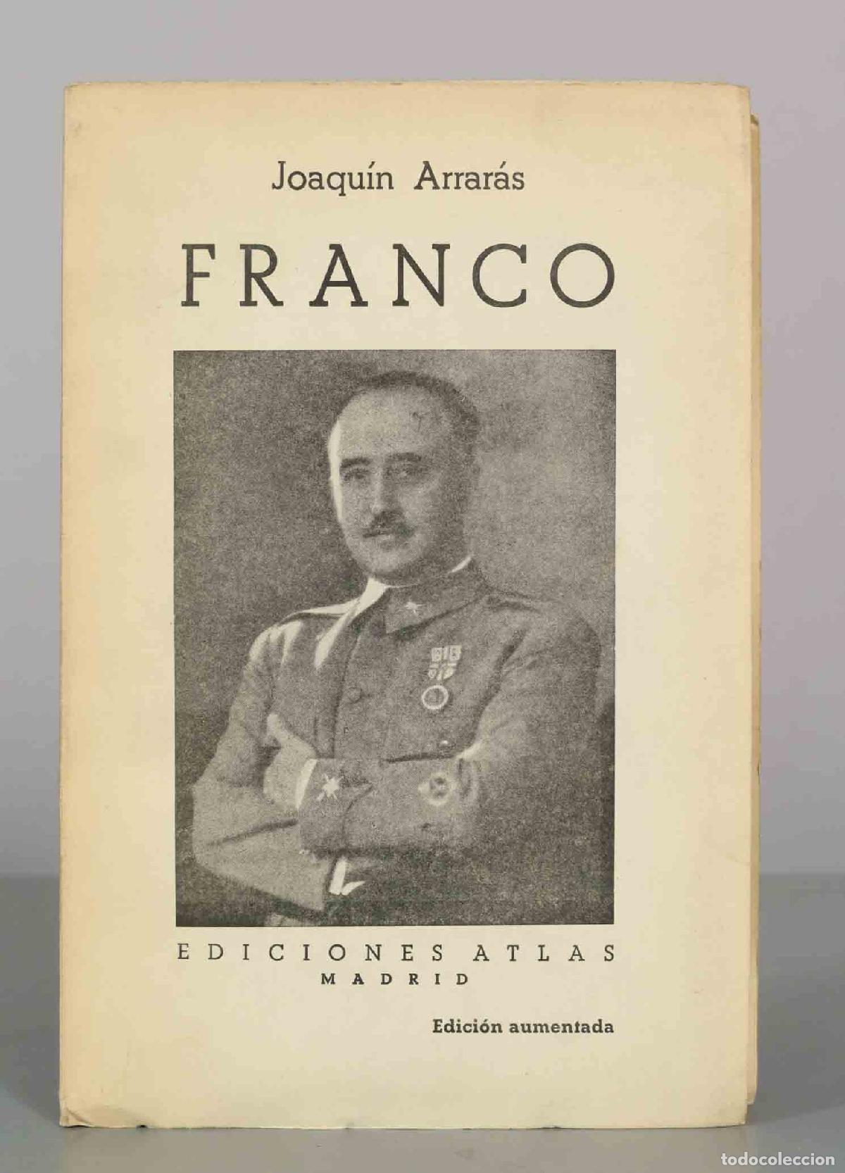Libros de segunda mano: Franco - Joaqu&iacute;n Arrar&aacute;s - Ediciones Atlas - Foto 1
