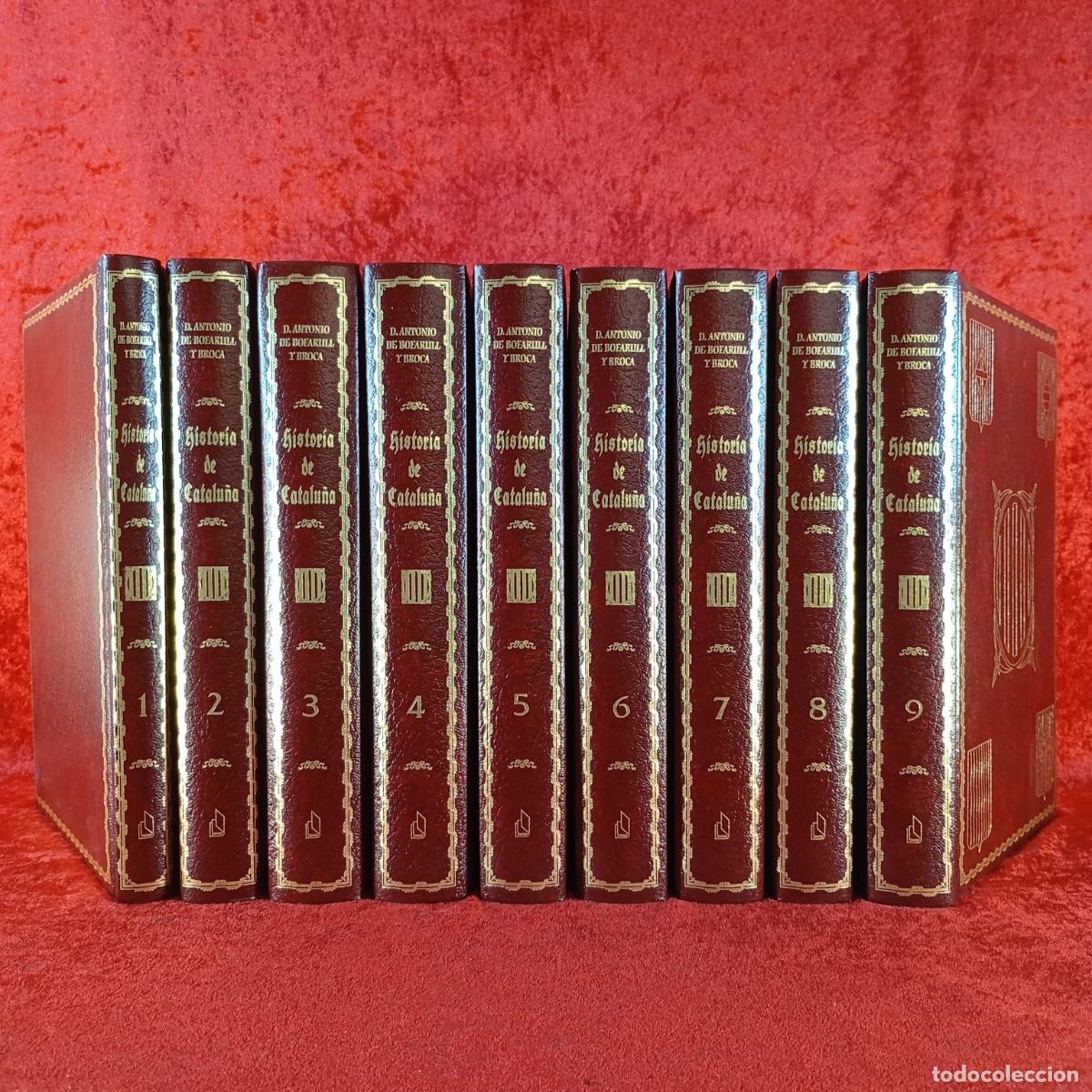 Libros de segunda mano: HISTORIA CR&Iacute;TICA DE CATALU&Ntilde;A - D. ANTONIO DE BOFARULL Y BROC&Aacute; - 1878 - EDICI&Oacute;N FACS&Iacute;MIL / 1402