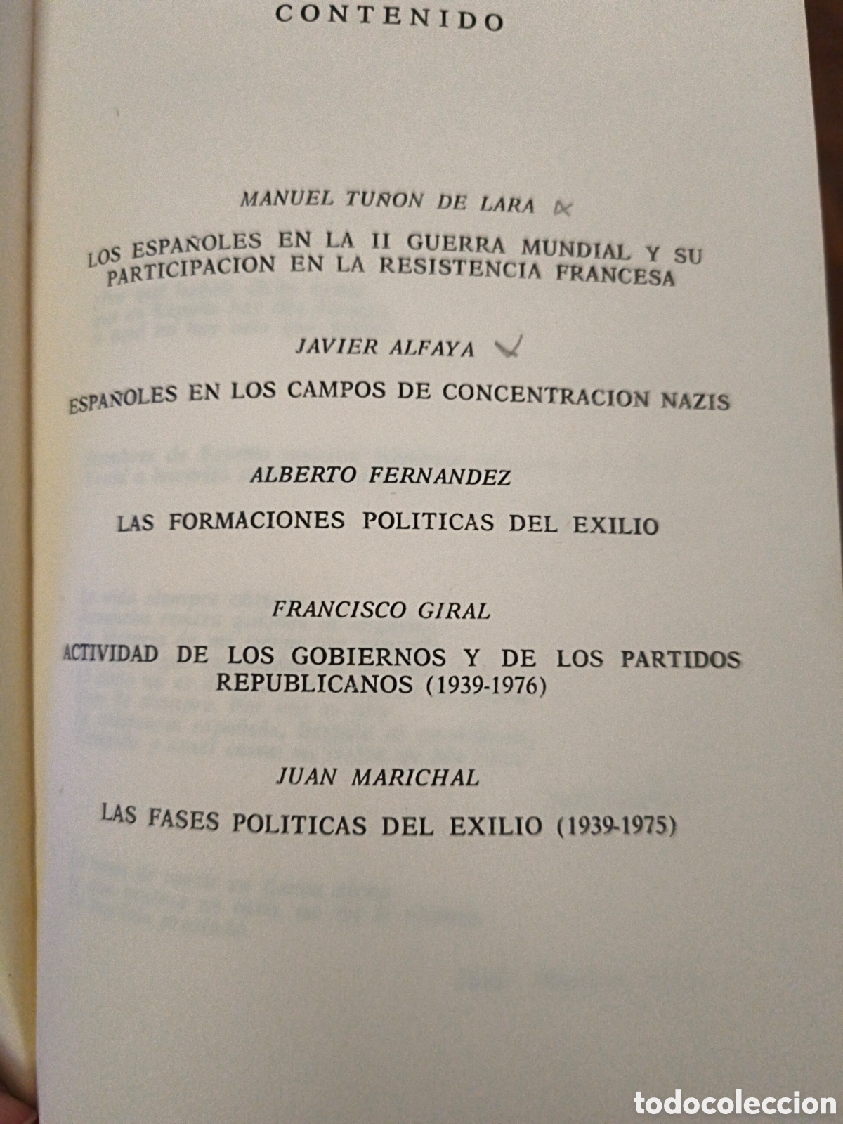 Libros de segunda mano: El exilio espa&ntilde;ol de 1939 - Foto 3