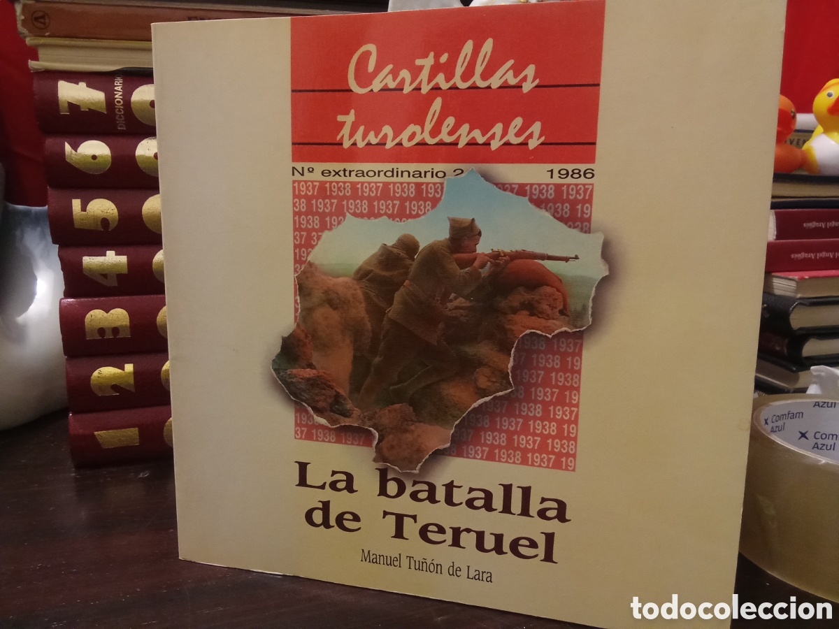 Libros de segunda mano: LA BATALLA DE TERUEL - LIBRO GUERRA CIVIL ESPA&Ntilde;OLA HISTORIA - MANUEL TU&Ntilde;&Oacute;N DE LARA
