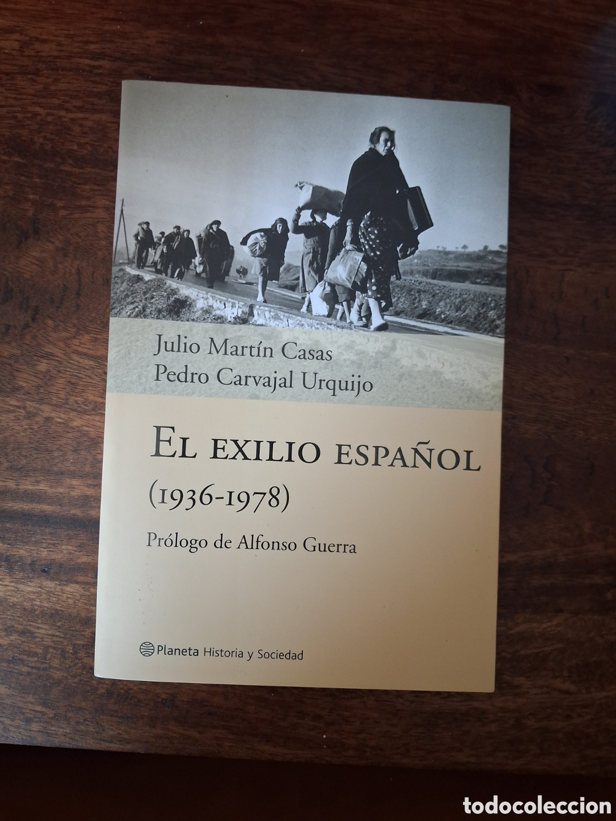 Libros de segunda mano: El exilio espa&ntilde;ol (1936-1978), Julio Mart&iacute;n Casas yPedro Carvajal