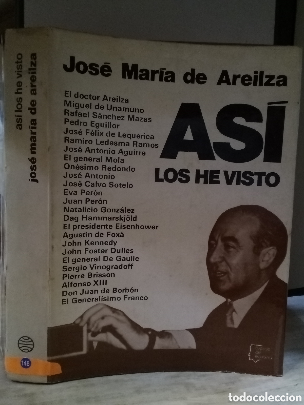 Livros em segunda m&atilde;o: Jos&eacute; Mar&iacute;a de Areilza. As&iacute; los he visto. 148
