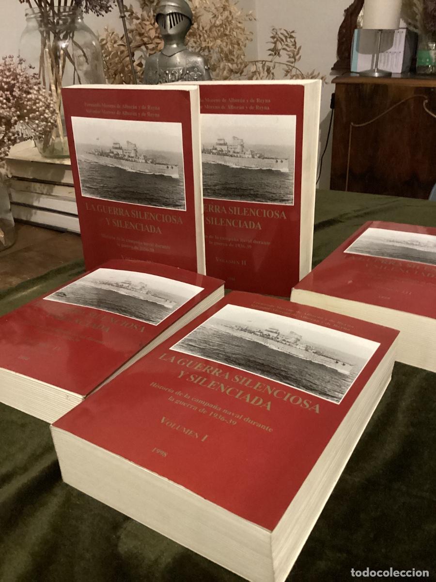 Libros de segunda mano: LA GUERRA SILENCIOSA Y SILENCIADA. HISTORIA DE LA COMPA&Ntilde;&Iacute;A NAVAL GUERRA CIVIL ESPA&Ntilde;OLA. COMPLETA.