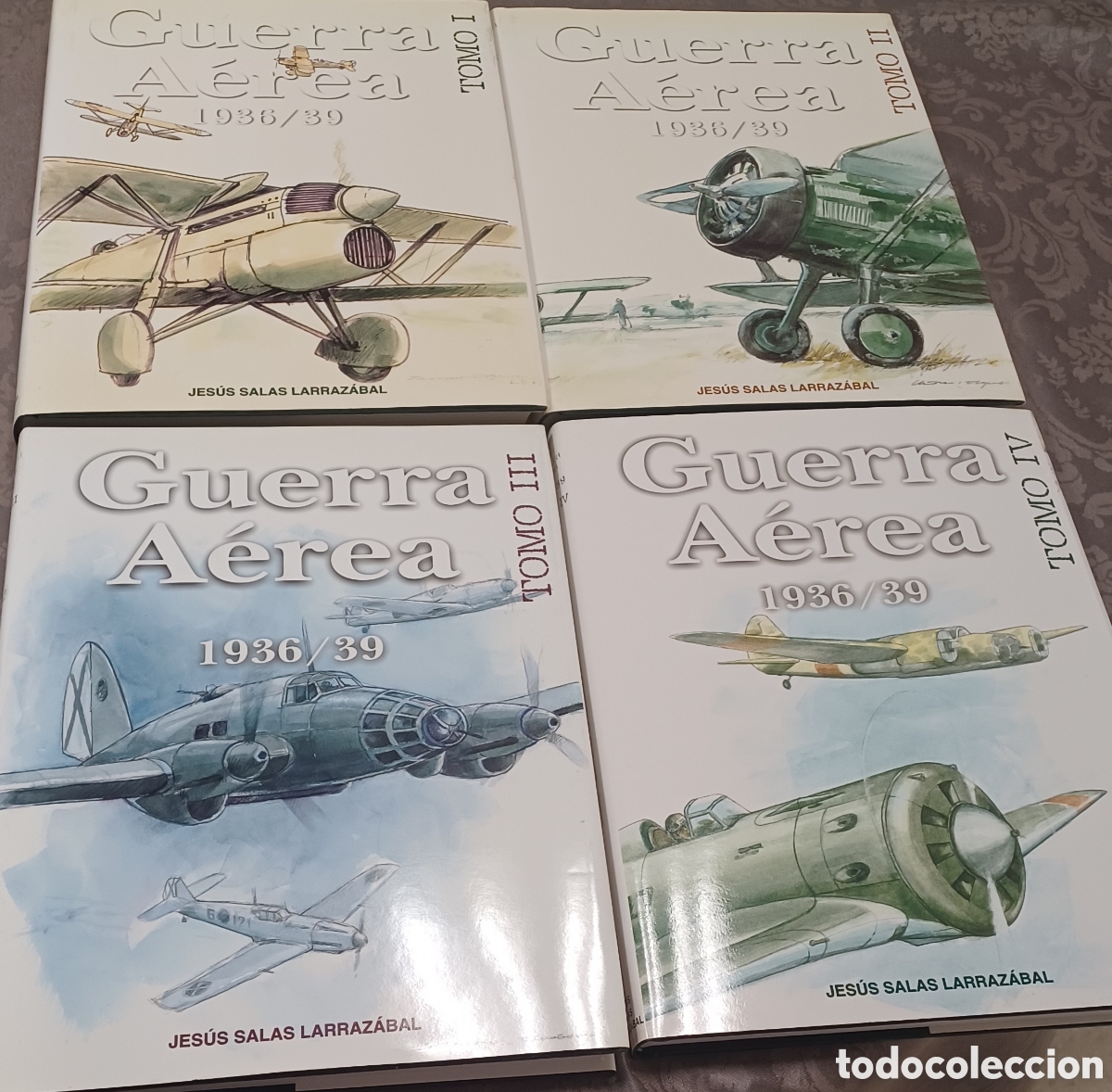 Libros de segunda mano: GUERRA A&Eacute;REA 1936-1939 SALAS LARRAZ&Aacute;BAL